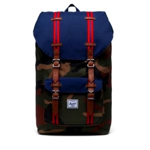 Herschel Little America in Woodland Camo Backpack